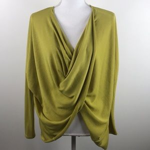 Woman’s tea n rose Mustard Sweater